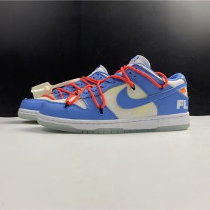 Off-White x Nike Dunk Low Blue