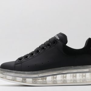 ALEXANDER MCQUEEN black oversized sneakers