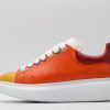 Alexander McQueen Leather Sneakers