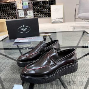 Prada leather shoes