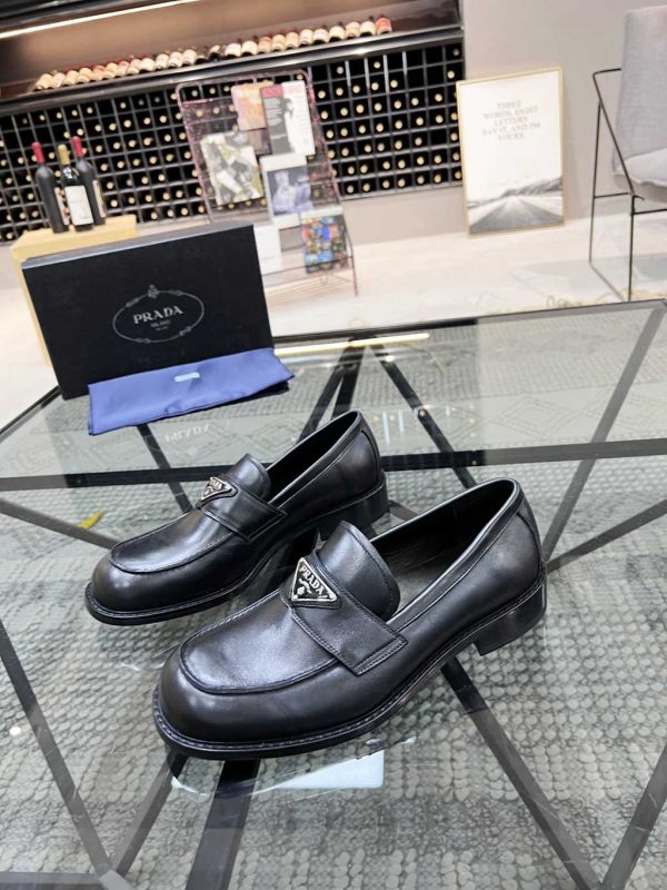 Prada leather shoes