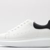 ALEXANDER MCQUEEN White oversized sole sneakers