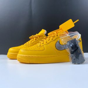 Off-White x Nike Air Force 1 Low  University Gold