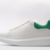 ALEXANDER MCQUEEN OVERSIZED SNEAKER with green heel