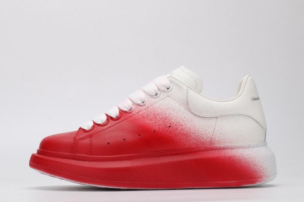 ALEXANDER MCQUEEN Oversized paint spray sneakers