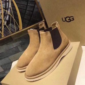 UGG high top shoes man sz 38-44 CH3010 yellow black