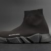 Balenciaga Speed Trainer Sneakers All Black 483502 W05G0 1000