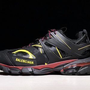 Balenciaga Tess S. Gomma Trek Low Top Sneakers Black