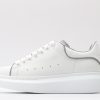 ALEXANDER MCQUEEN oversized white sneakers