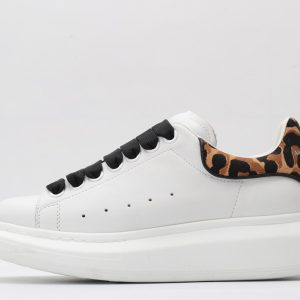 ALEXANDER MCQUEEN 40MM LEATHER & PONYSKIN SNEAKERS